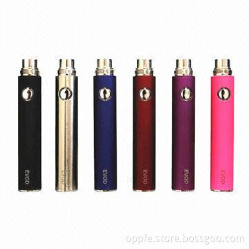 2013 Newest Electronic Cigarette eGo Batteries with 650/900/1,100mAh Evod Battery Capacity